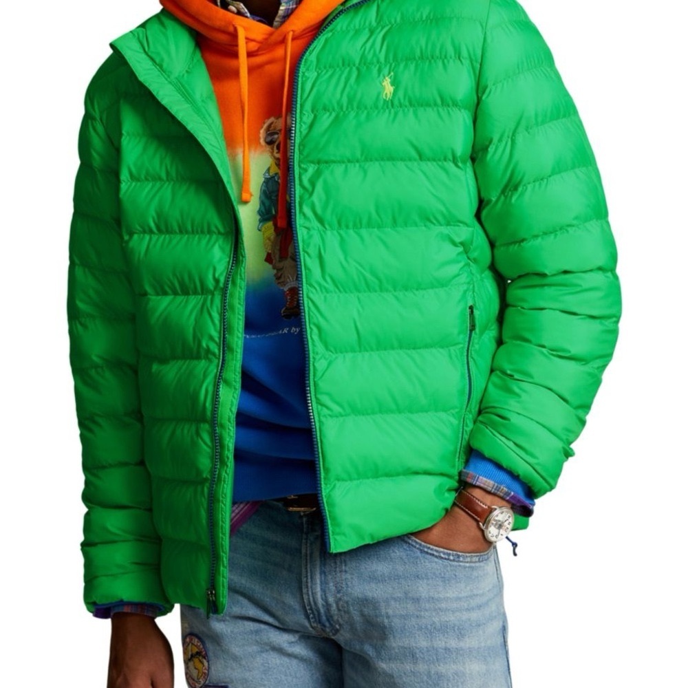 Polo Ralph Lauren Green Puffer Jacket